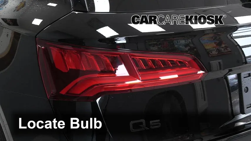 2019 Audi Q5 Prestige 2.0L 4 Cyl. Turbo Éclairage Feux de position arrière (remplacer ampoule)